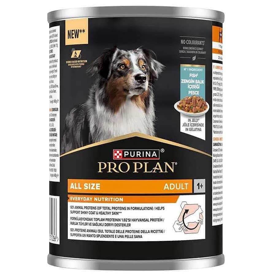 Pro Plan Adult Jelly Fish Balıklı Köpek Konservesi 400 Gr