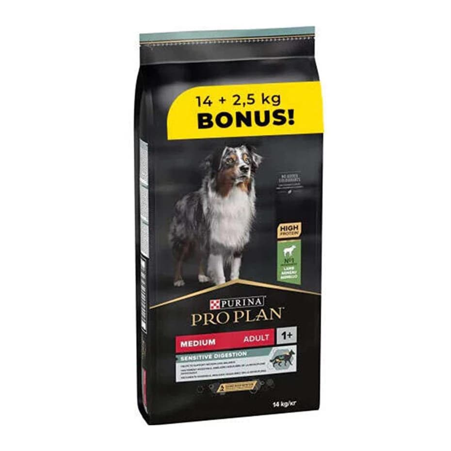 Pro Plan Kuzu Etli Yetişkin Köpek Maması Medium Sensitive